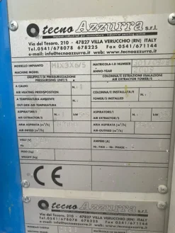 Impianto di verniciatura ed essiccazione Tecnoazzurra
