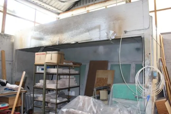 28#4410 Impianto di verniciatura Finiture e cabina di verniciatura