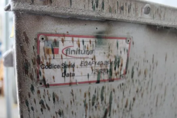 28#4410 Impianto di verniciatura Finiture e cabina di verniciatura