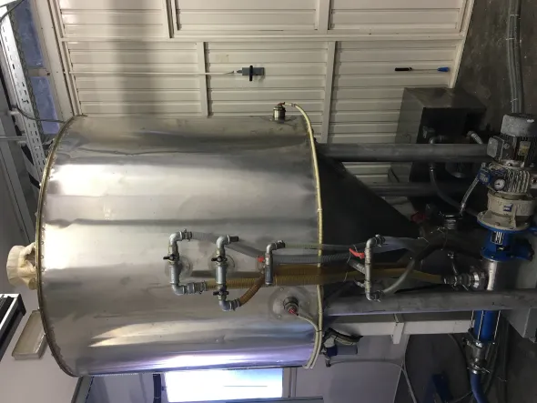 Impianto estrazione olio a freddo semi girasole