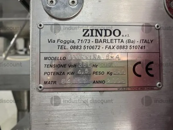 100#9129 Impianto industriale per la produzione e confezionamento di pasta