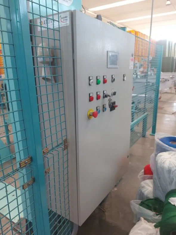 11#8584 Impianto pallettizatore