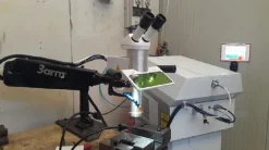Impianto saldatura laser semiautomatico/manuale
