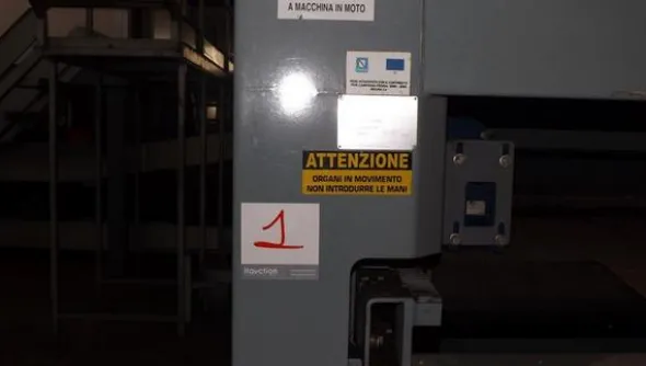 1#1963 Impianto smistamento Aweta per frutta rotonda