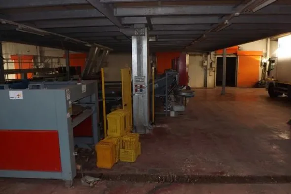 1#1963 Impianto smistamento Aweta per frutta rotonda