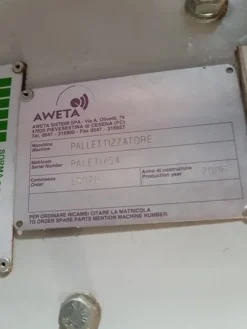 1#1963 Impianto smistamento Aweta per frutta rotonda