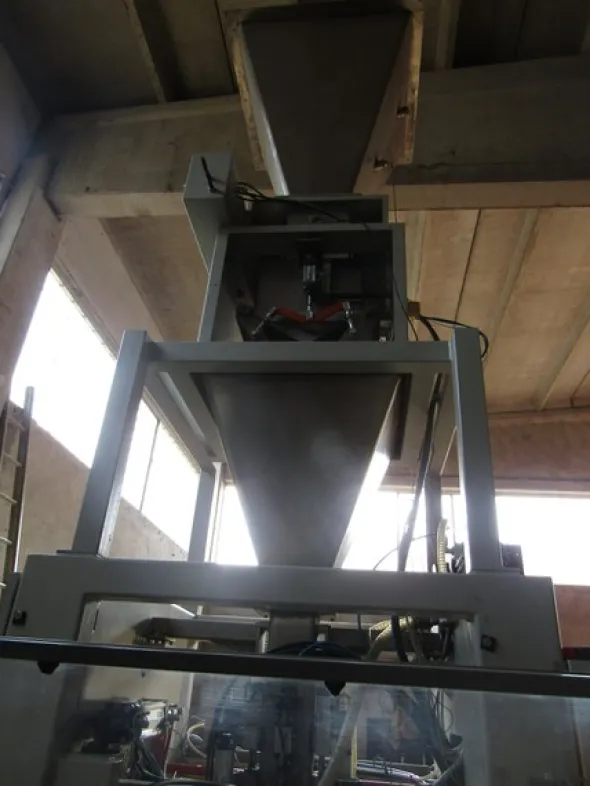1#5295 Insaccatrice con imbancalatrice automatica Eurobotica
