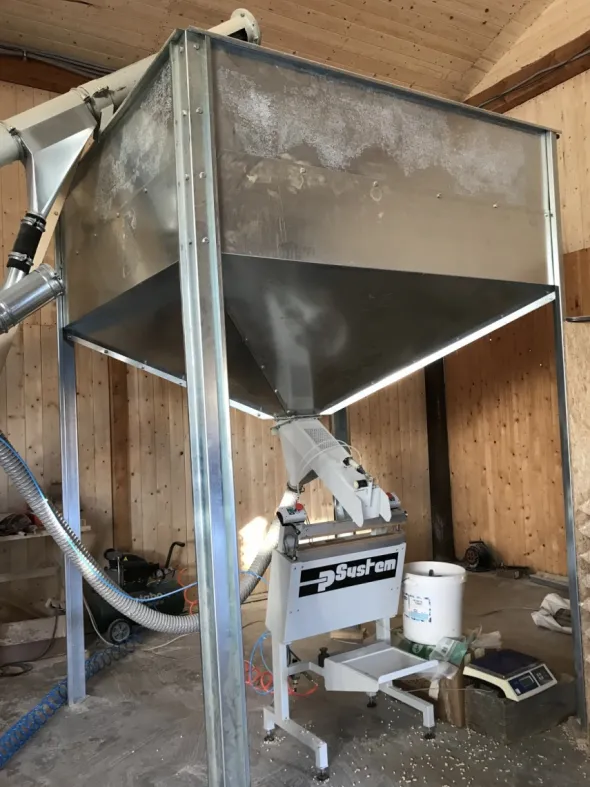 INSACCATRICE SEMIAUTOMATICA P SYSTEM nuova per pellet
