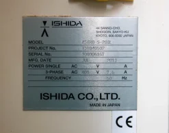 Ishida Astro S 203L confezionatrice (singola o coppia)
