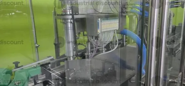 1#9740 Isola automatica di imbottigliamento Bormanus I4TC