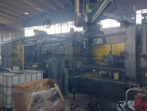 4#9070 Isola robotizzata per pressofusione con pressa Maiko