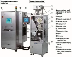 ISPEZIONATRICE CAPSULE QUALICAPS MOD. CES 50 (SIS-14)