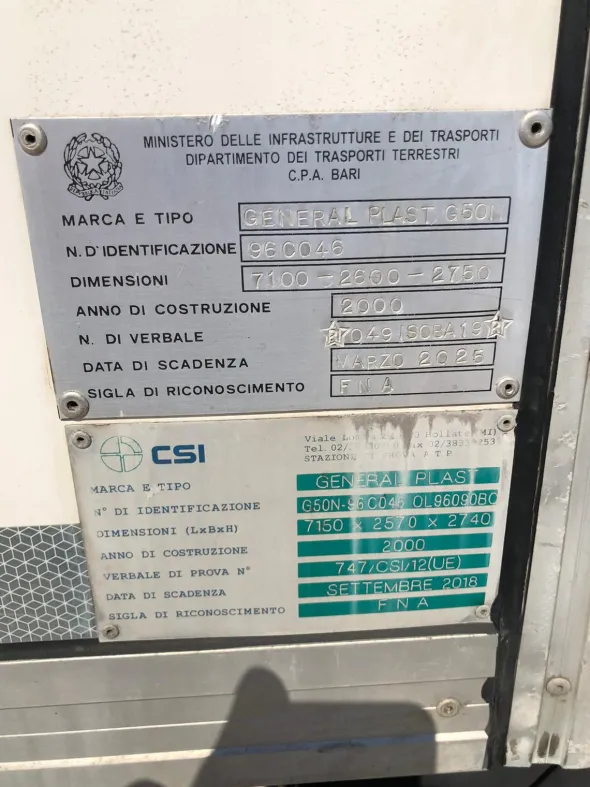 IVECO EUROTECH 190 E 31 CELLA FRIGO CARRIER 822