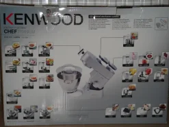 KENWOOD CHEF TITANIUM KMC010 1400W KITCHEN MACHINE