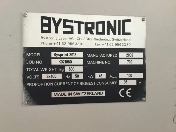 LASER BYSTRONIC