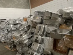 Lavandini nuovi in acciaio inox (SOLO PER ESPORTAZIONE)