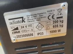 Lavapavimenti lavasciuga Adiatek Coral 65M