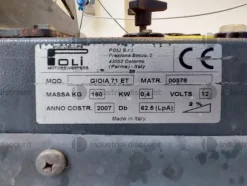 13#9875 Lavapavimenti, Spazzatrice,Transpallet elettrico