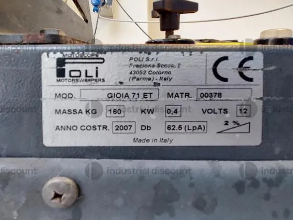 13#9875 Lavapavimenti, Spazzatrice,Transpallet elettrico