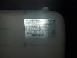 23#9470 Lavasciuga uomo a bordo Ing. O. Fiorentini ECOSMI75EMN1