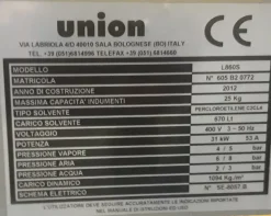 Lavatrice a SECCO