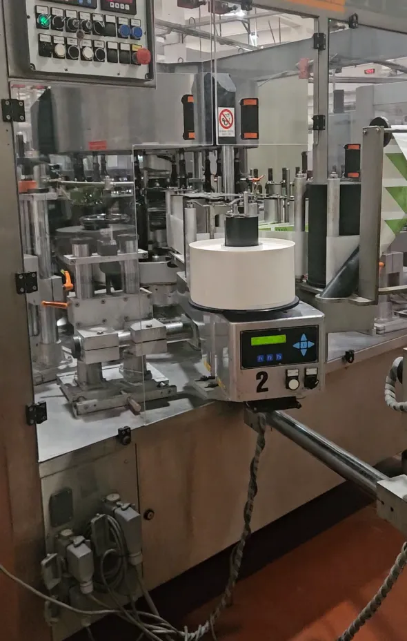 LC597 Linea completa usata per vino fermo - 8000 BPH