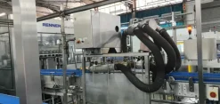 LC608 Linea imbott. in vetro usata X sidro 32000 BPH