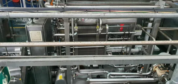 LC608 Linea imbott. in vetro usata X sidro 32000 BPH