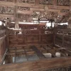 10#9425 Letto baldacchino e Tavolo