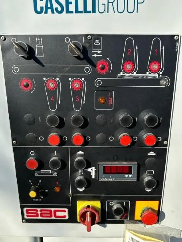 Levigatrice calibratrice sotto sopra SAC mod. 4R 300