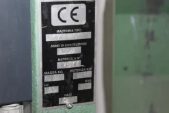 55#3961 Levigatrice Capecci&Troiani e piallatrice Officina Gaorle
