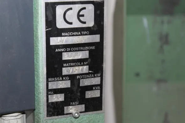 55#3961 Levigatrice Capecci&Troiani e piallatrice Officina Gaorle