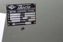 55#3961 Levigatrice Capecci&Troiani e piallatrice Officina Gaorle