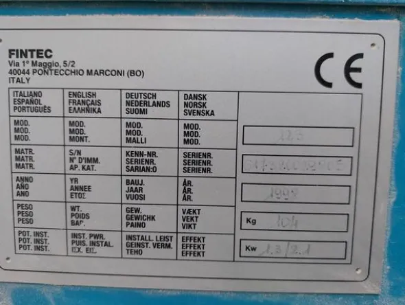 7#8686 Levigatrici Fintec