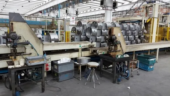 35#7166 Linea cestello e attrezzature