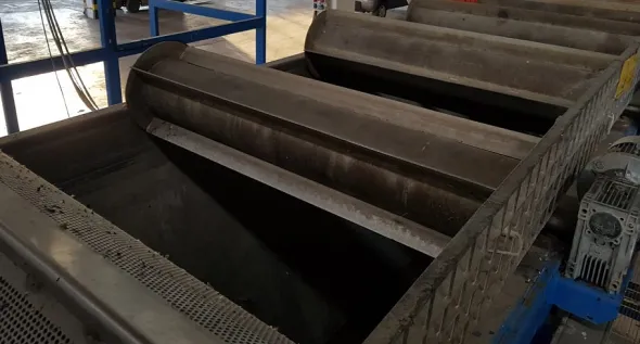 Linea completa di triturazione e lavaggio plastiche