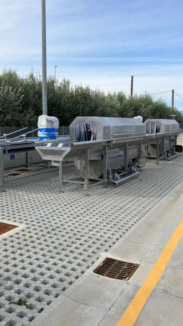 LINEA COMPLETA PER LAVAGGIO CASSETTE