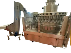 LInea confezionatrice semi automatica per bottiglie