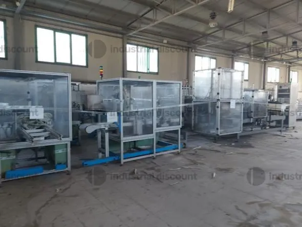 1#9698 Linea di assemblaggio per sistemi di conversione a gas per automotive e arredi ufficio