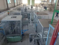 1#9698 Linea di assemblaggio per sistemi di conversione a gas per automotive e arredi ufficio