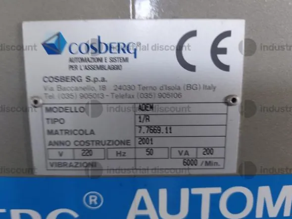 1#9698 Linea di assemblaggio per sistemi di conversione a gas per automotive e arredi ufficio