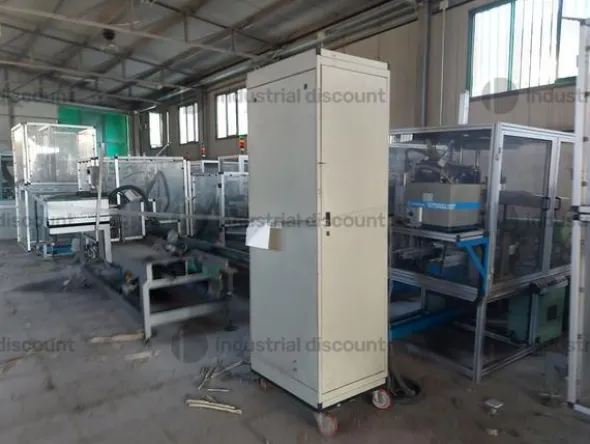 1#9698 Linea di assemblaggio per sistemi di conversione a gas per automotive e arredi ufficio