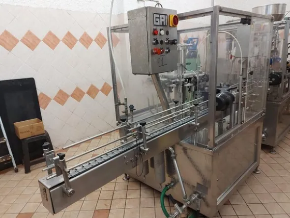 1#6312 Linea di imbottigliamento e confezionamento