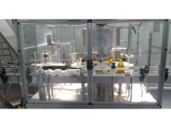 Linea di imbottigliamento olio e liquidi di bassa densità