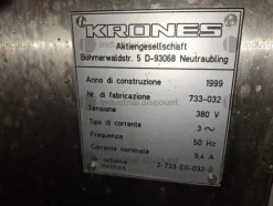 1#9381 Linea di imbottigliamento vino