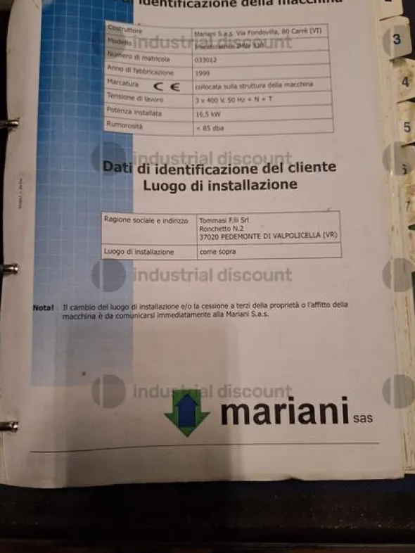1#9381 Linea di imbottigliamento vino