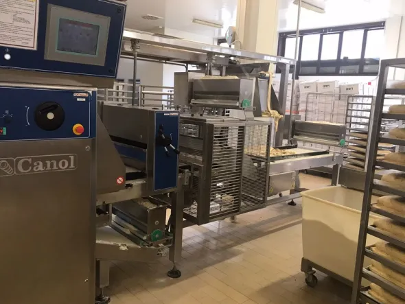 Linea di produzione cornetti/croissant