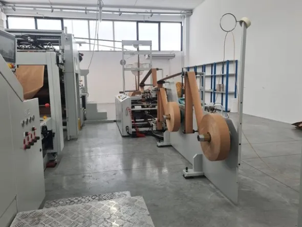 1#8334 Linea di produzione shopper in carta