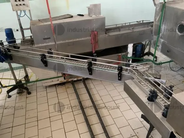 9#9550 Linea di riempimento e capsulatrice per vasetti
