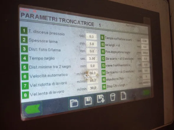 Linea di troncatura CURSAL serie TRSI8000 OL700